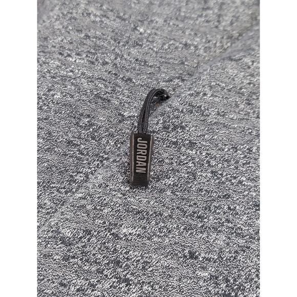 Nike Air Jordan Jumpman Athleisure Dark Heather Gray Hoodie 802179-010 XL - Picture 4 of 13